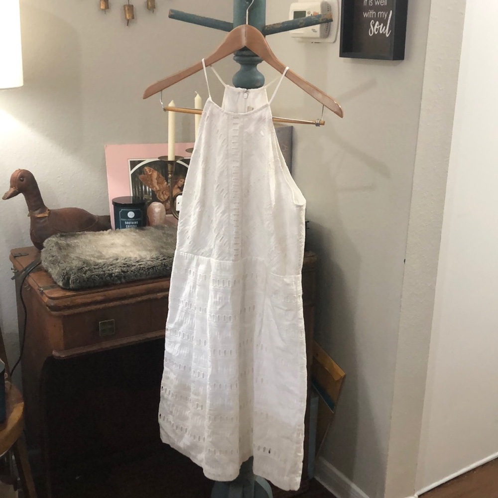 Stunning White Loft Dress!